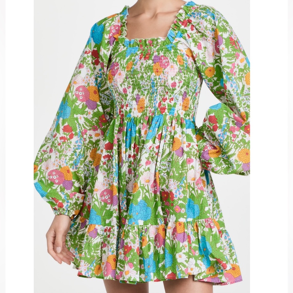 Mille Calista Smocked Floral Dress